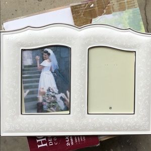 Lenox opal innocence  double frame 5x7